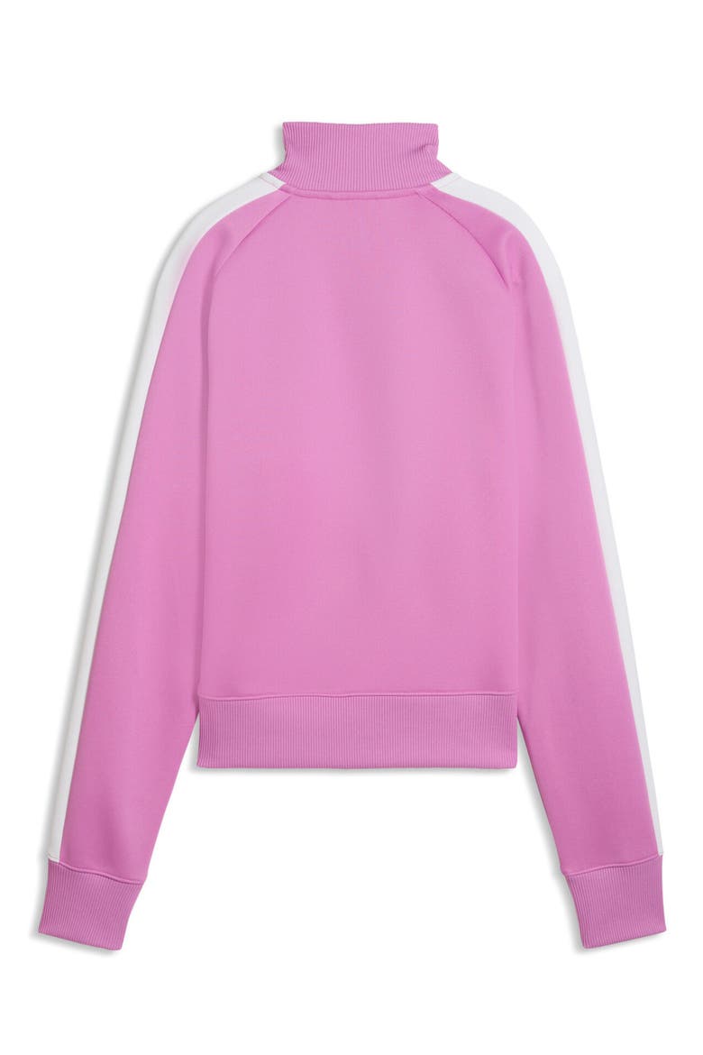 T7 Always On Crop Track Jacket, Alternate, color, MAUVE POP