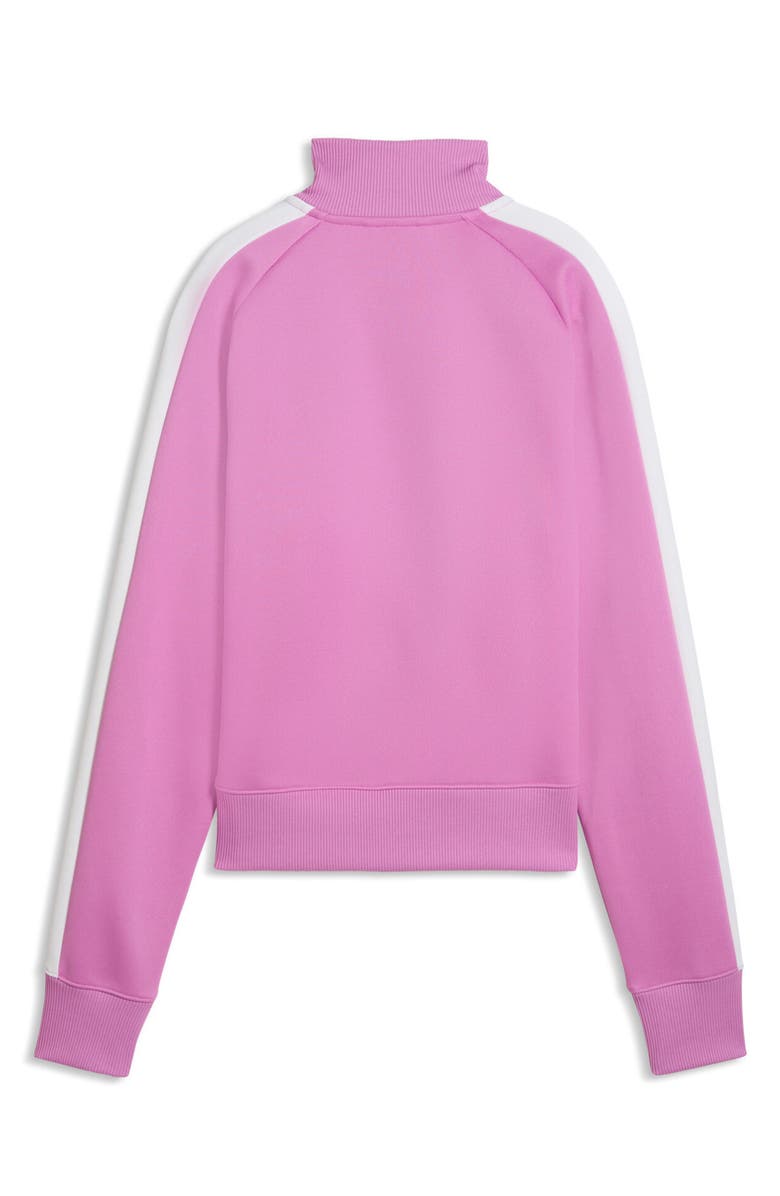 PUMA T7 Always On Crop Track Jacket, Alternate, color, Mauve Pop