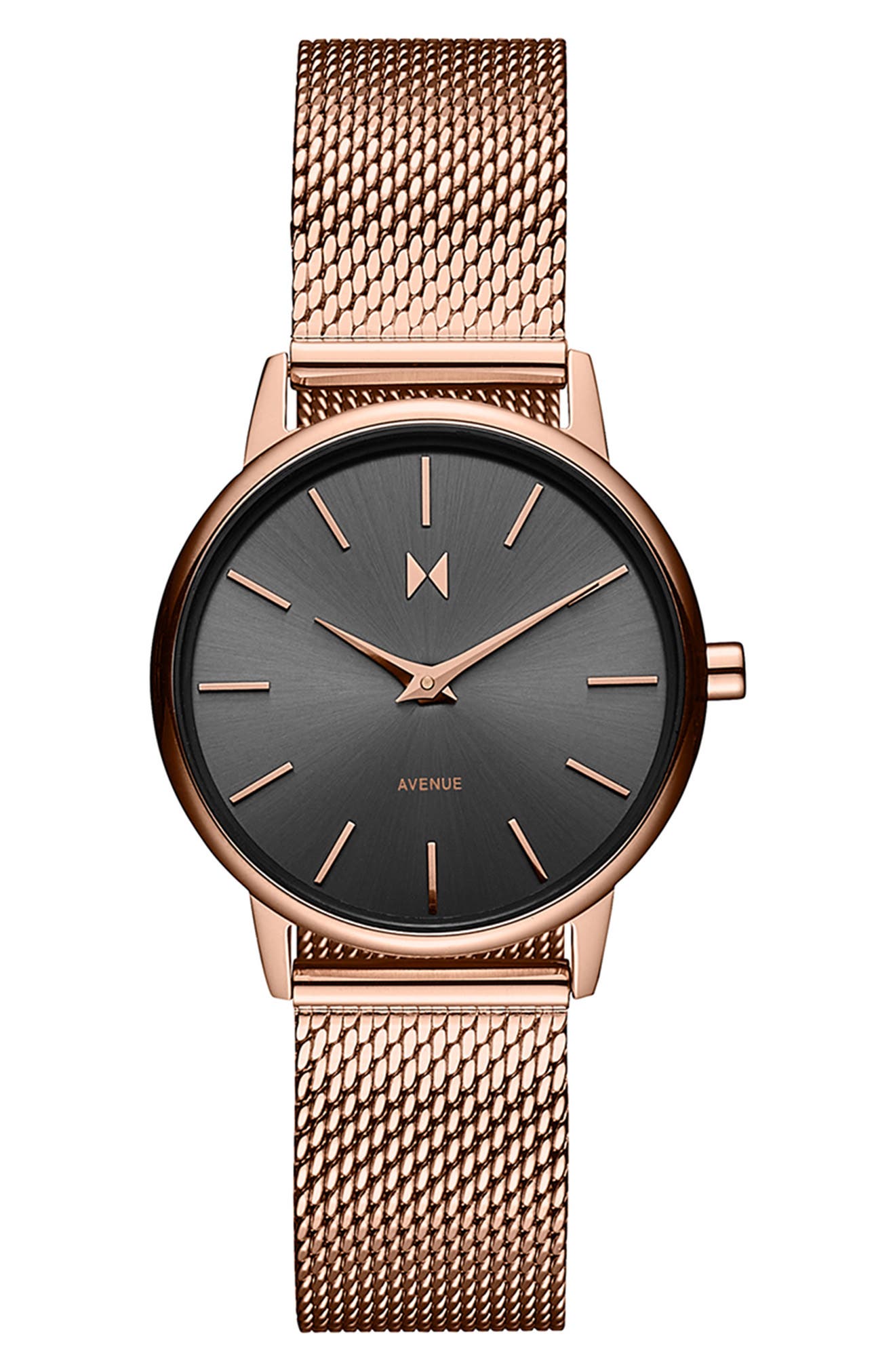 MVMT Avenue Mesh Strap Watch, 28mm