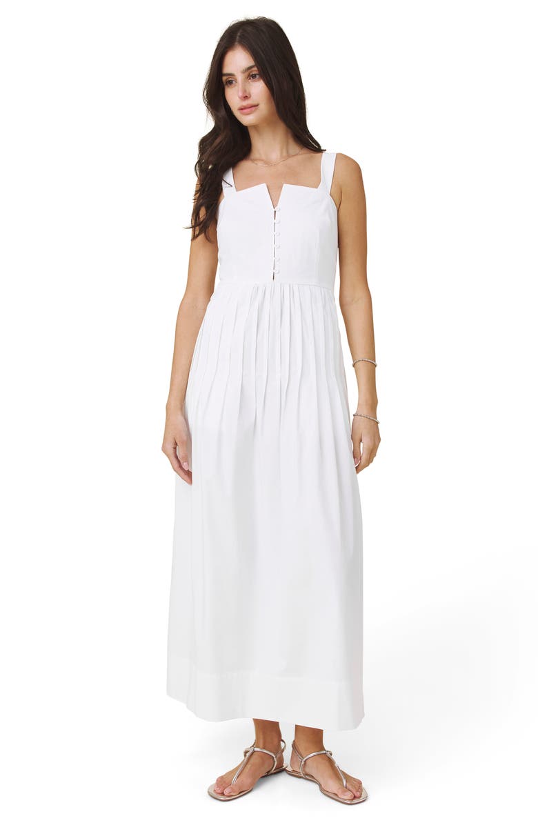 Splendid Maggie Sleeveless Maxi Dress, Alternate, color, White