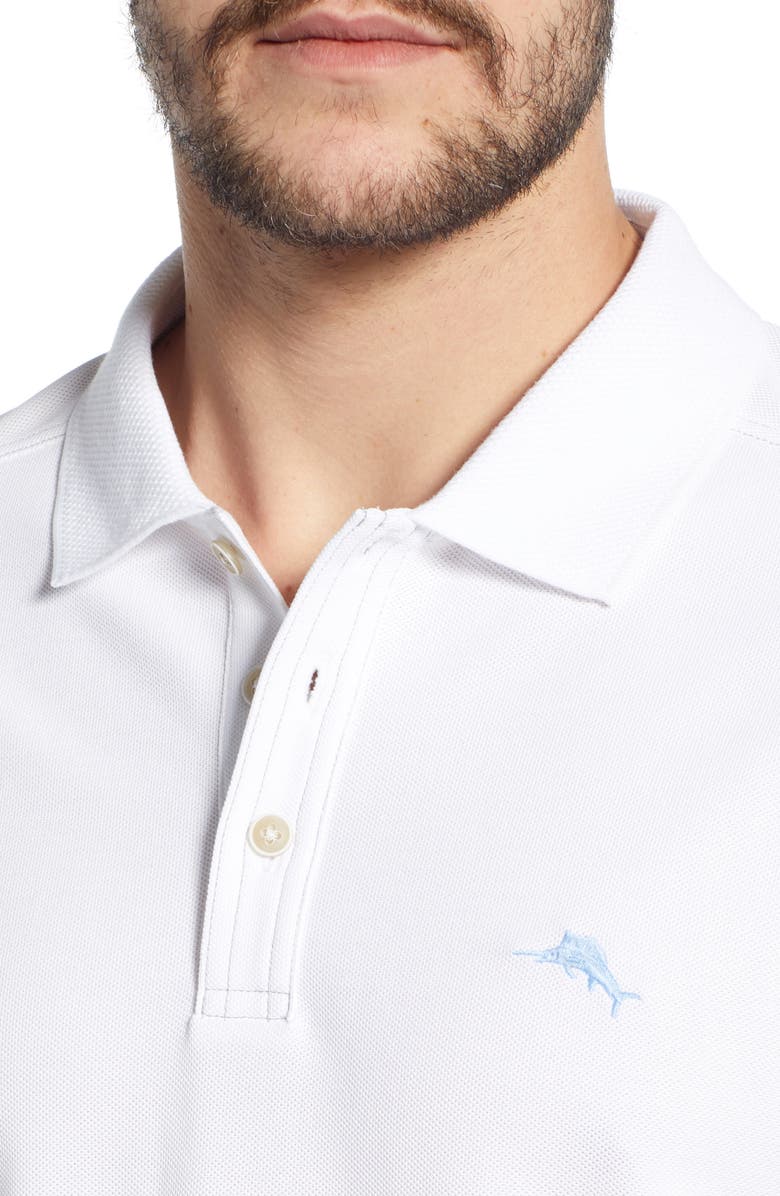 Tommy Bahama Emfielder 2.0 Polo, Alternate, color, Bright White