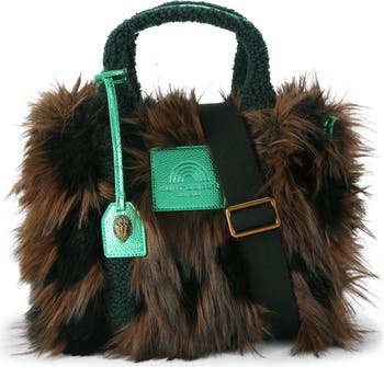Kurt Geiger London Small Southbank Faux Fur Tote | Nordstrom Kurt Geiger London Small Southbank Faux Fur Tote | Nordstrom