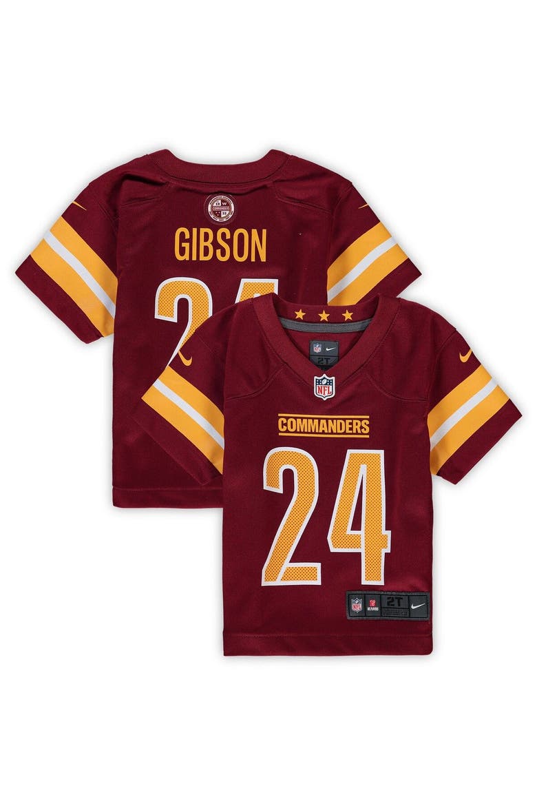 Toddler Nike Antonio Gibson Burgundy Washington Commanders Game Jersey, Main, color, Burgundy