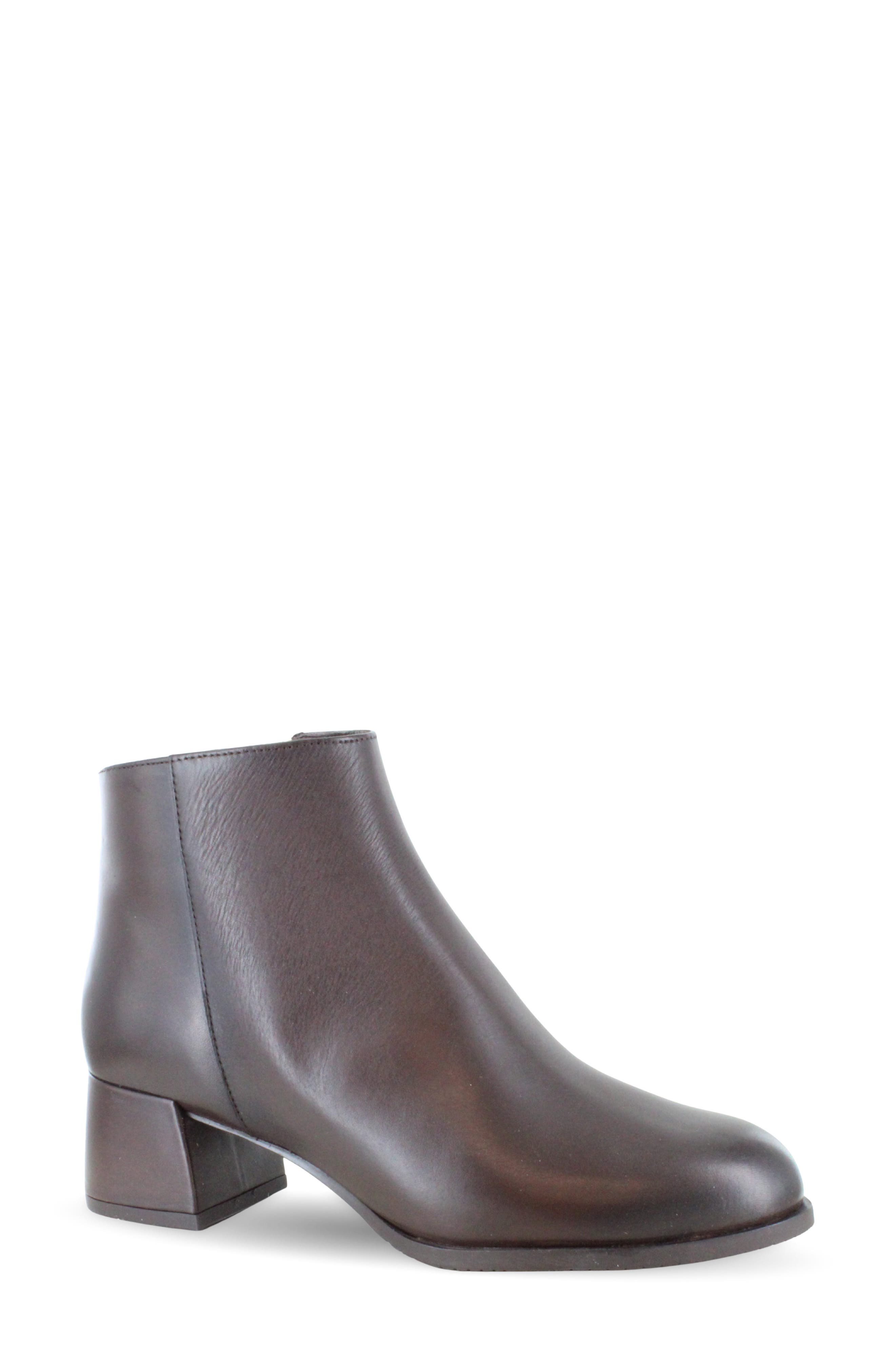 Ballad Bootie, Main, color, CHOCOLATE LEATHER