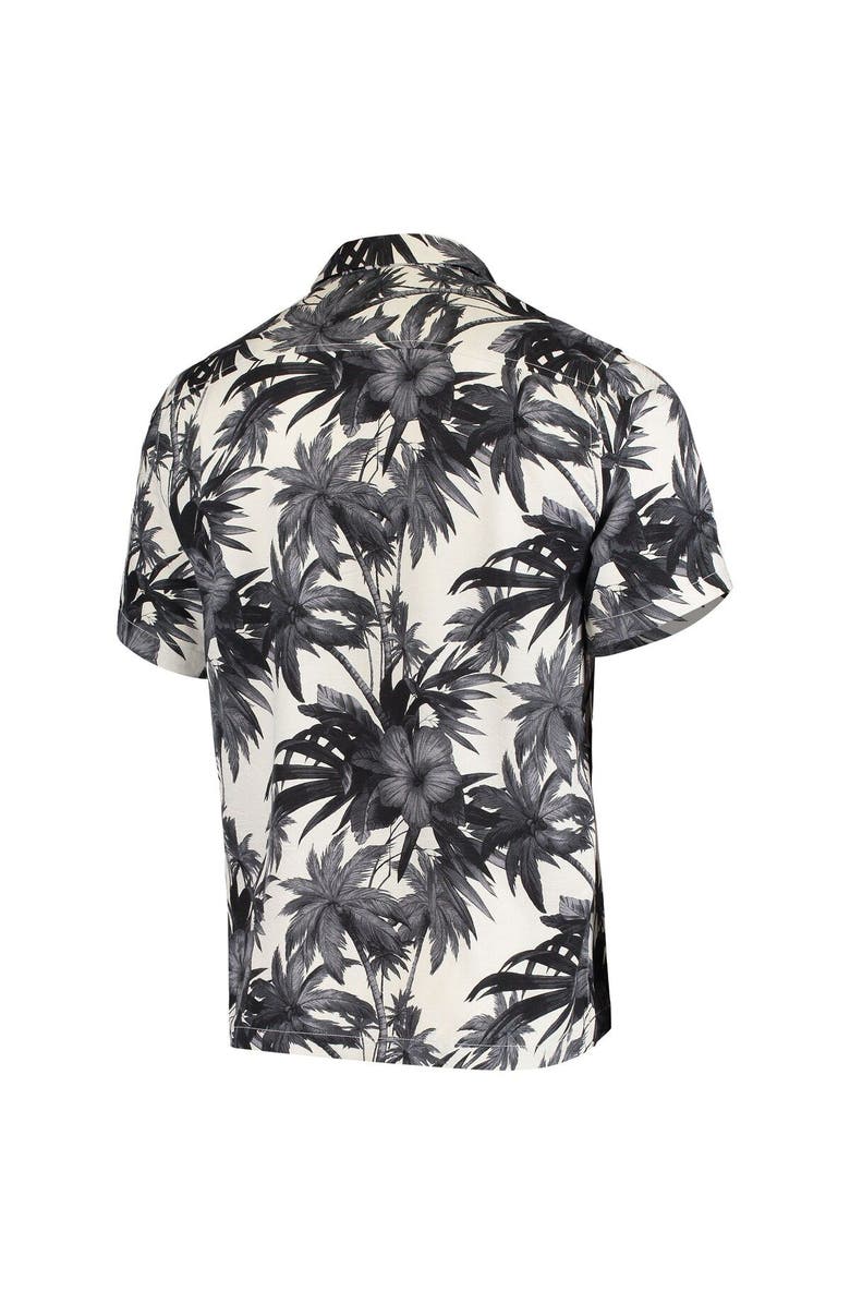 Tommy Bahama Men's Tommy Bahama Black Arizona Cardinals Sport Harbor Island Hibiscus Camp Button-Up Shirt, Alternate, color,