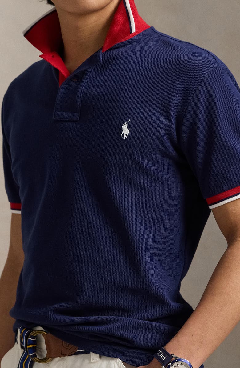 Polo Ralph Lauren Classic Fit Cotton Mesh Polo, Alternate, color, 