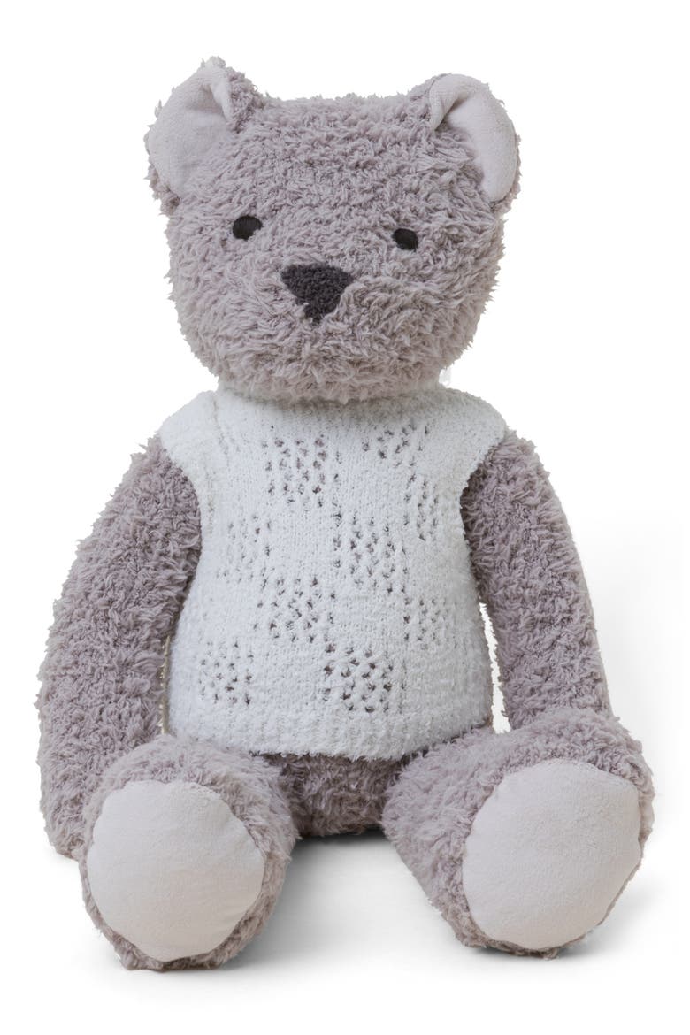 CozyChic® Bear Buddie Stuffed Animal, Main, color, TAUPE-CREAM