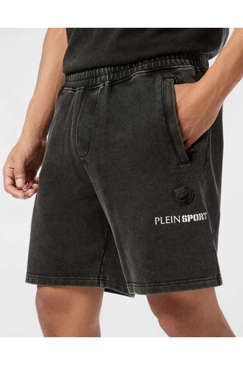 Jogging Shorts Cold Dye Men, Alternate, color, black