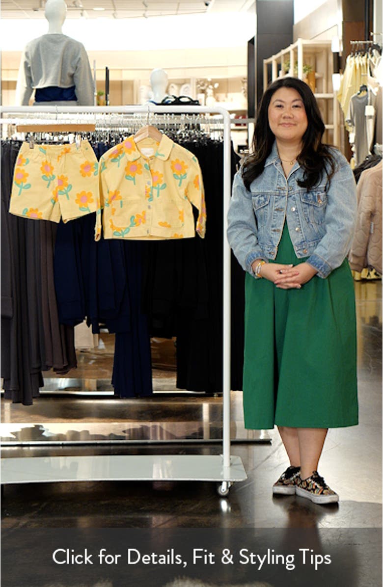 Kids' Cotton Twill Snap-Up Shirt & Shorts Set, sales video thumbnail