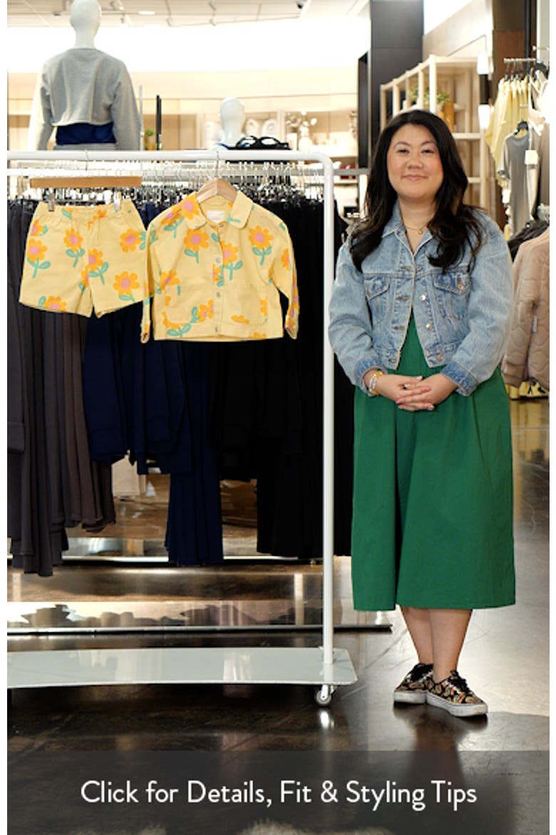 Kids' Cotton Twill Snap-Up Shirt & Shorts Set video