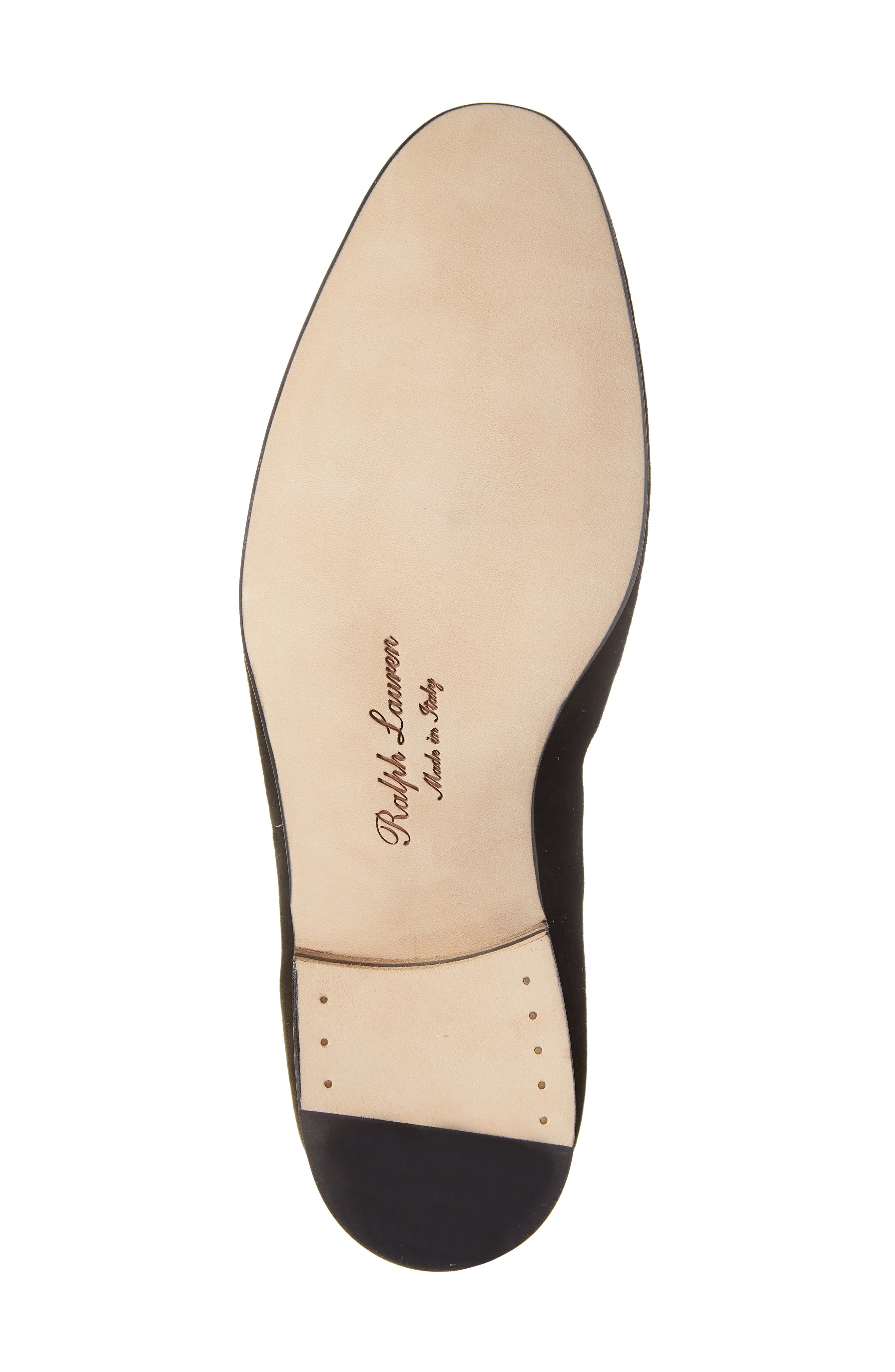 Ralph Lauren Purple Label Alonzo Pheasant Velvet Loafer, Alternate, color, 