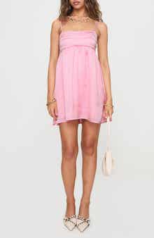 Princess Polly Ortega Babydoll Minidress