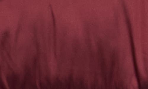 Bcbgeneration Water Resistant Snap Front Puffer Jacket In Burgundy