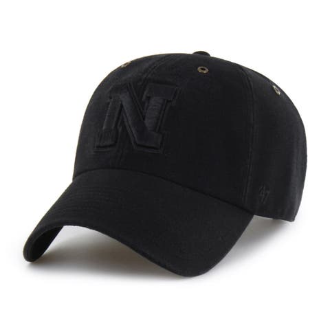 Men's Carhartt x '47 Black Nebraska Huskers Clean Up Adjustable Hat