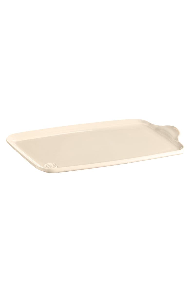 Emile Henry 12.5" x 8.2" Extra Large Appetizer Platter, Main, color, Clay