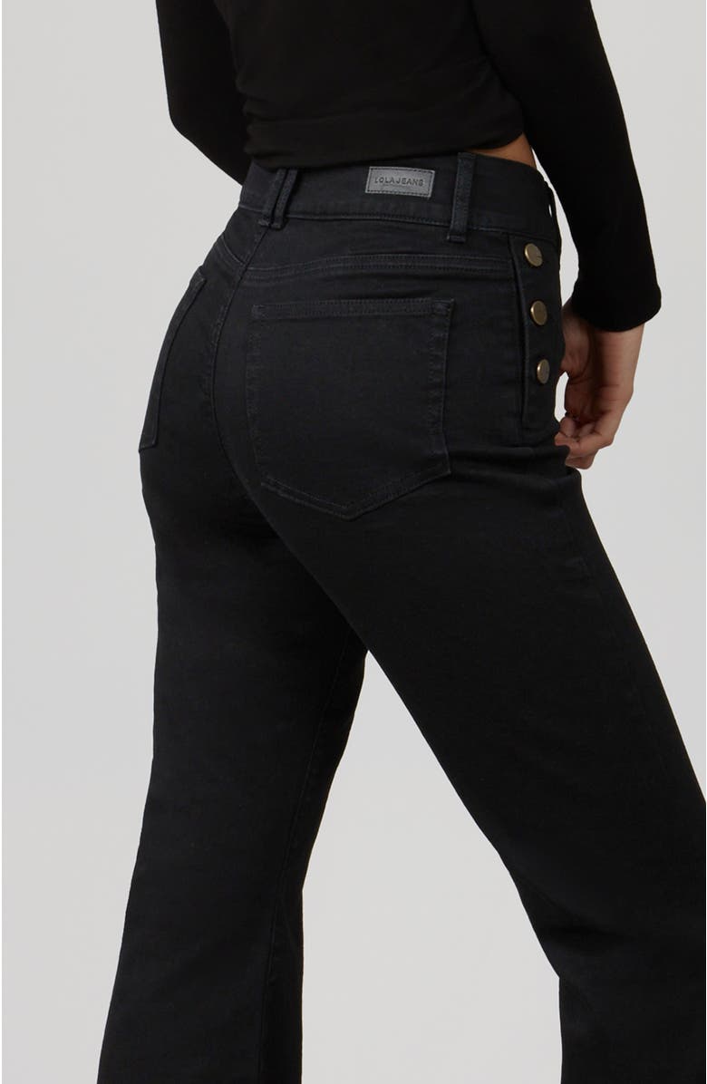 Lola Jeans Alice High Rise Flare Jeans, Alternate, color, 