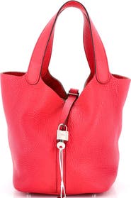 Pre-Owned Hermes Picotin Lock Bag Clemence PM