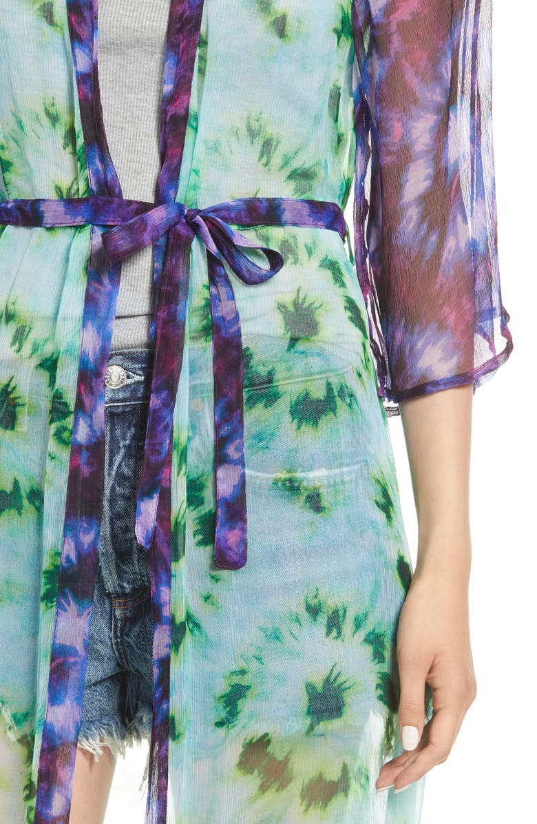 New Friends Colony NFC Juliette Tie Dye Duster, Alternate, color,