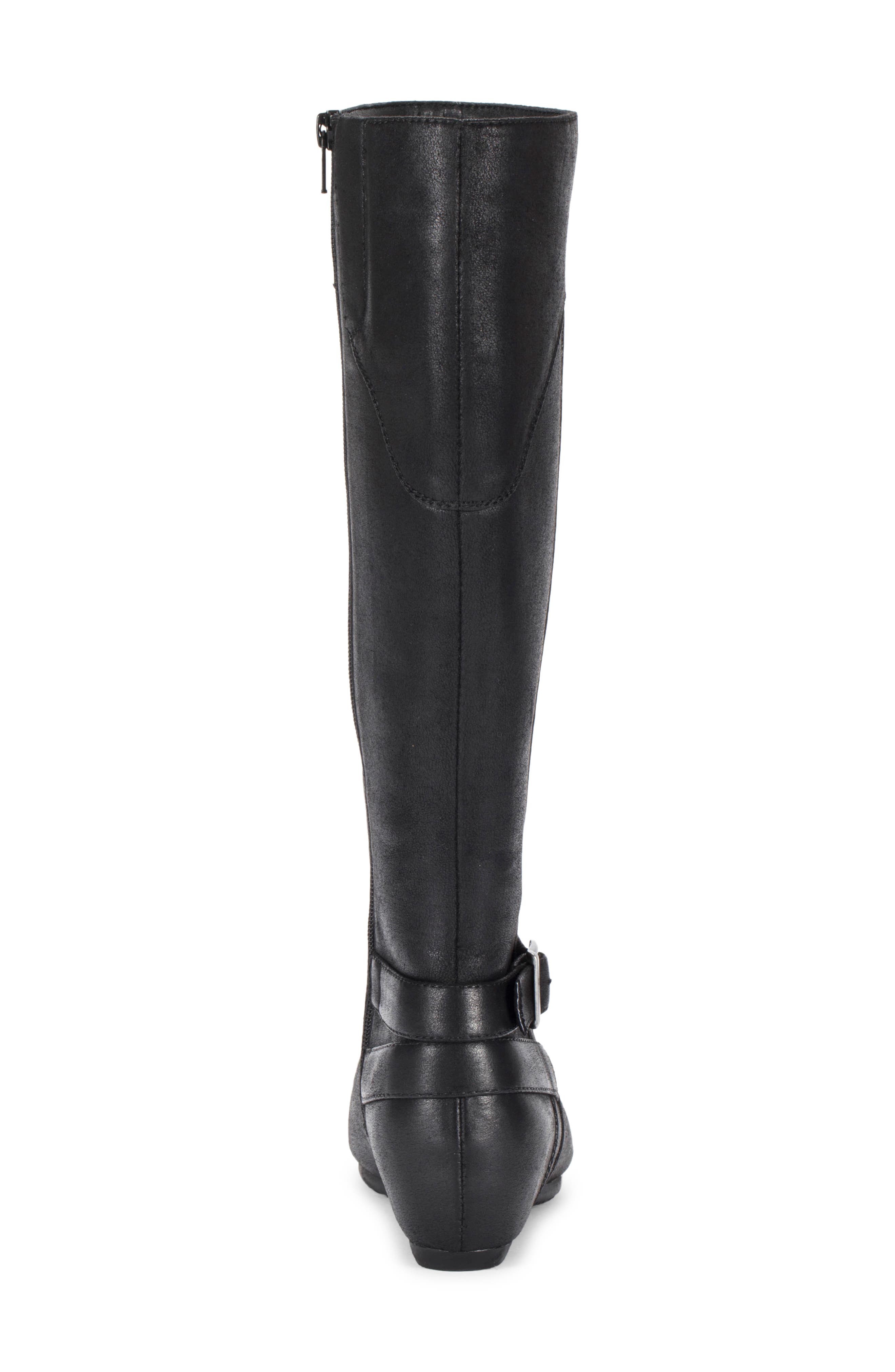 Karmina Riding Boot, Alternate, color, BLACK