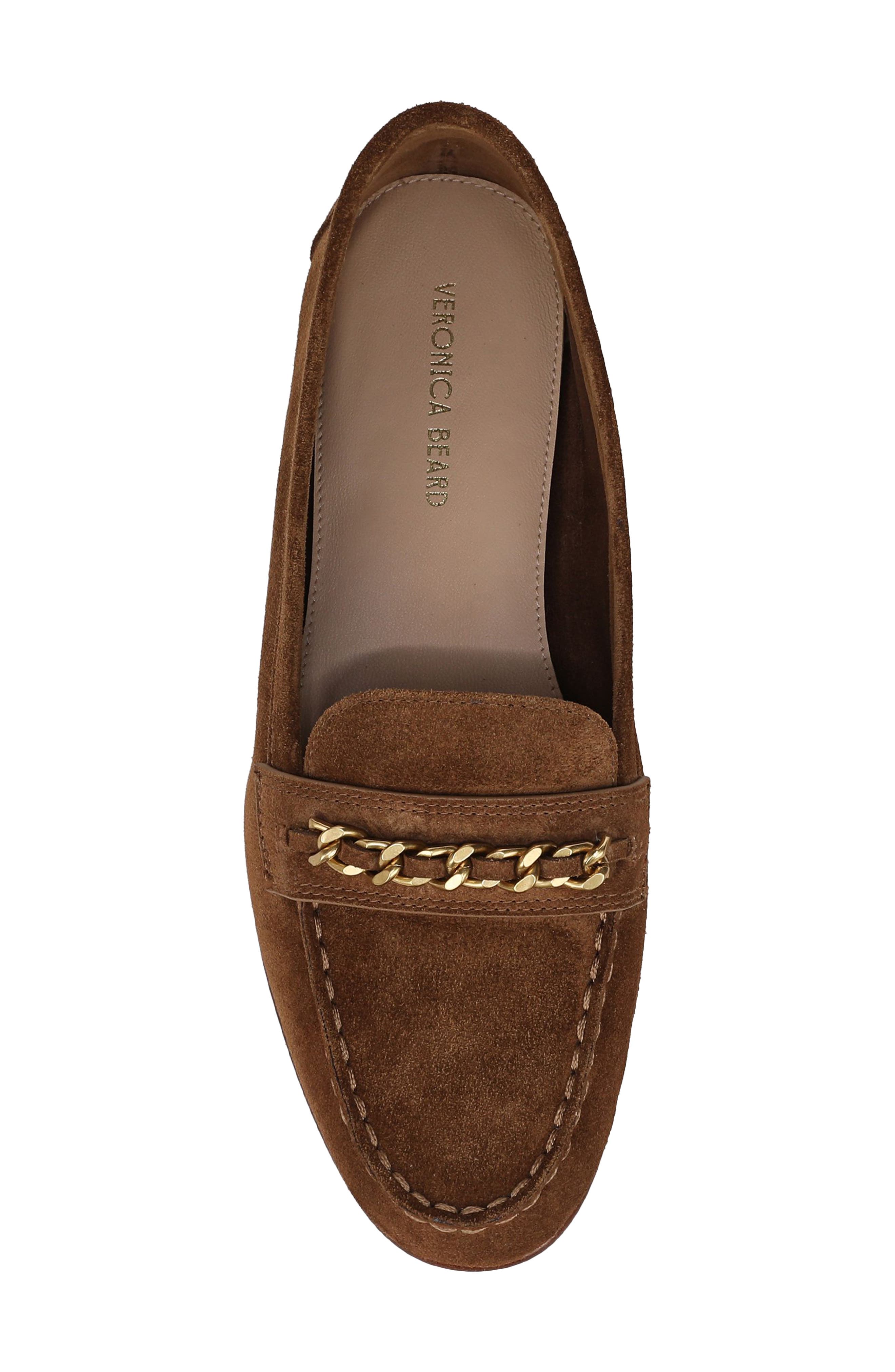 Veronica Beard Penny Chain Loafer, Alternate, color, Hazelwood