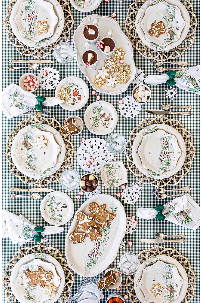 North Pole Hostess Tray, Alternate, color, WHITEWASH/MULTI