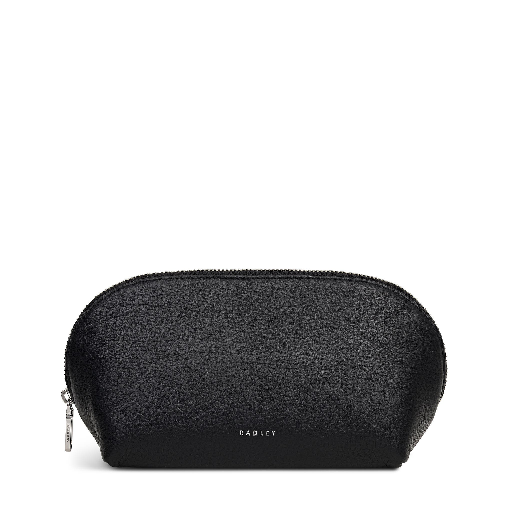 Radley Commute Street Medium Makeup Bag, Main, color, Black