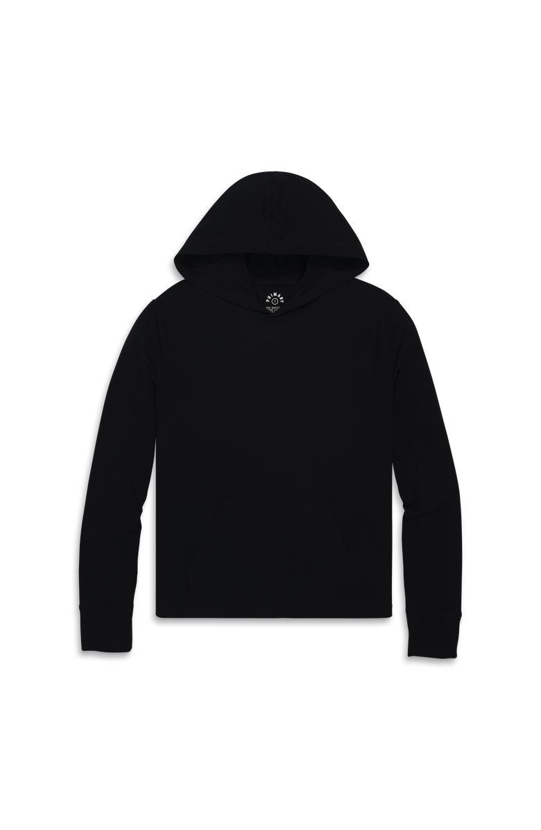 Primary Adult Flexknit Pullover Hoodie, Main, color, Black