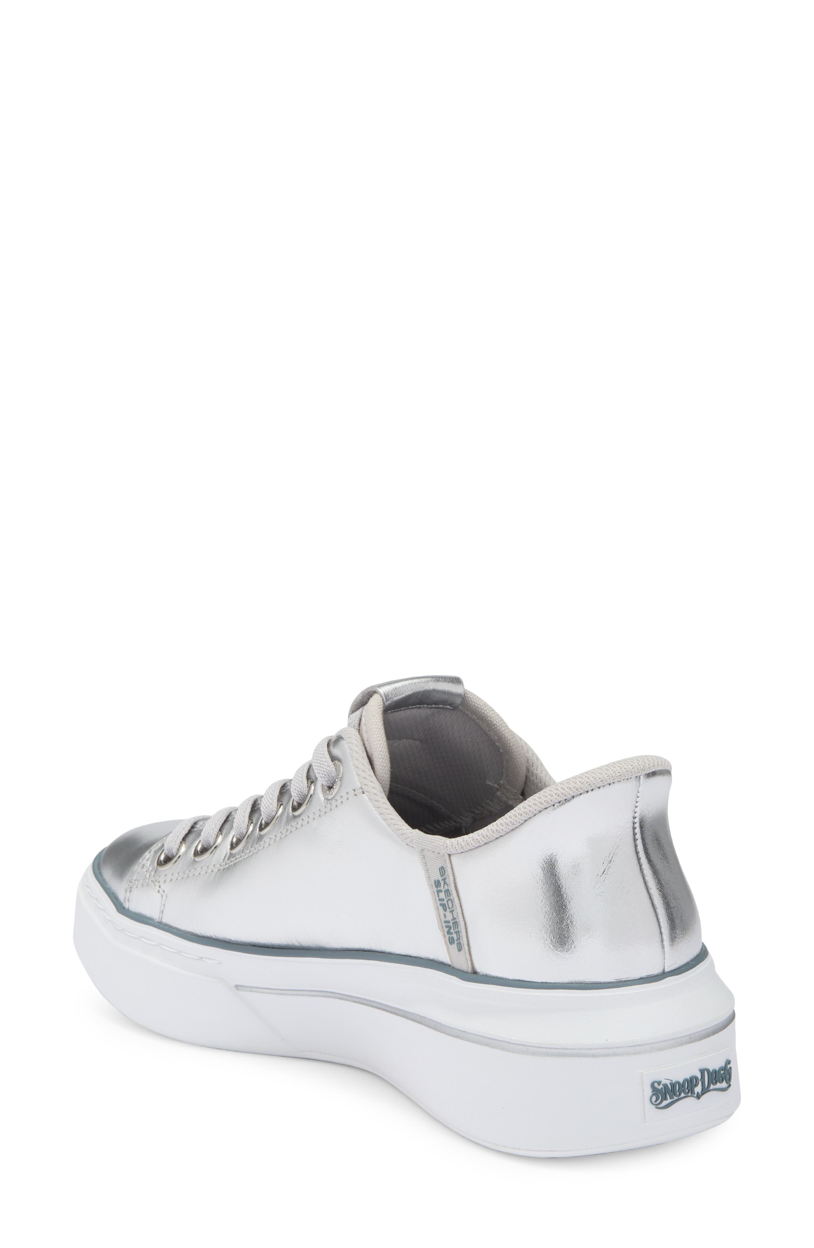 SKECHERS Slip-ins Snoop Dogg: Snoop One Sneaker, Alternate, color, Silver