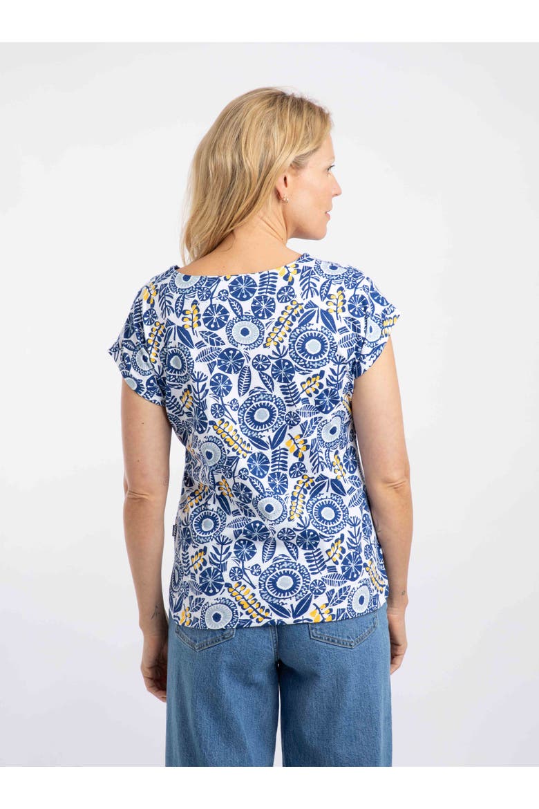 Paw Paw Printed Jersey T-shirt, Alternate, color, Blue Sapphire