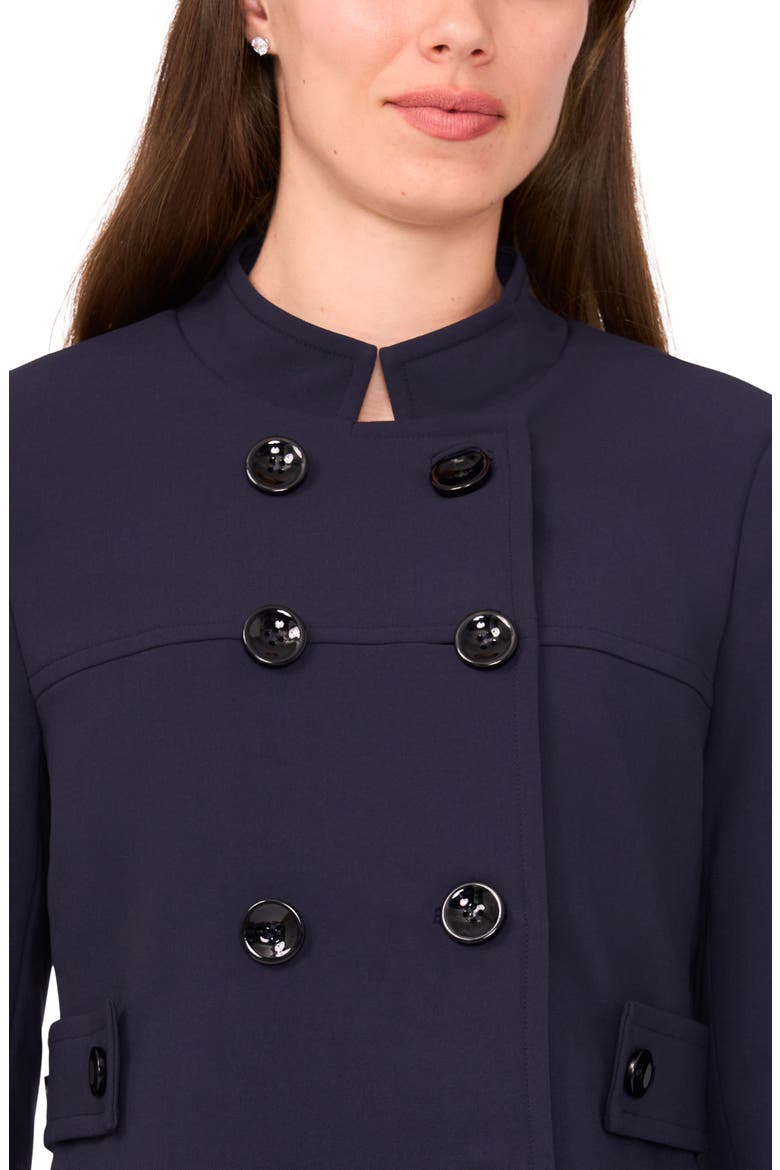 Double Breasted Crop Blazer, Alternate, color, NAVY DEPTHS