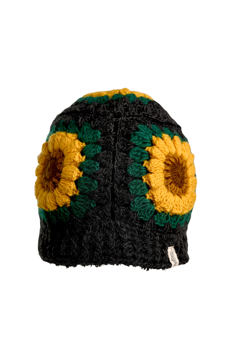 Nirvanna Designs Sunflower Sun Hat, Alternate, color, Charcoal