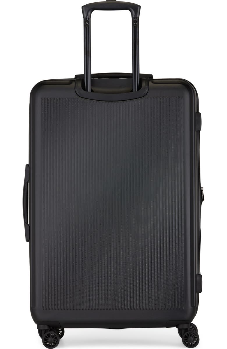 bugatti Singapore Hardside Check-In Large Luggage with Expansion, Alternate, color, Black
