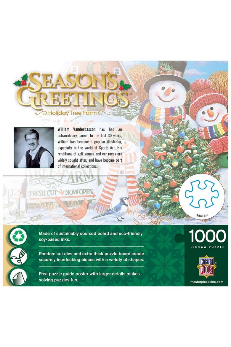 Tree Farm 1000 Piece Jigsaw Puzzle, Alternate, color, Multicolor