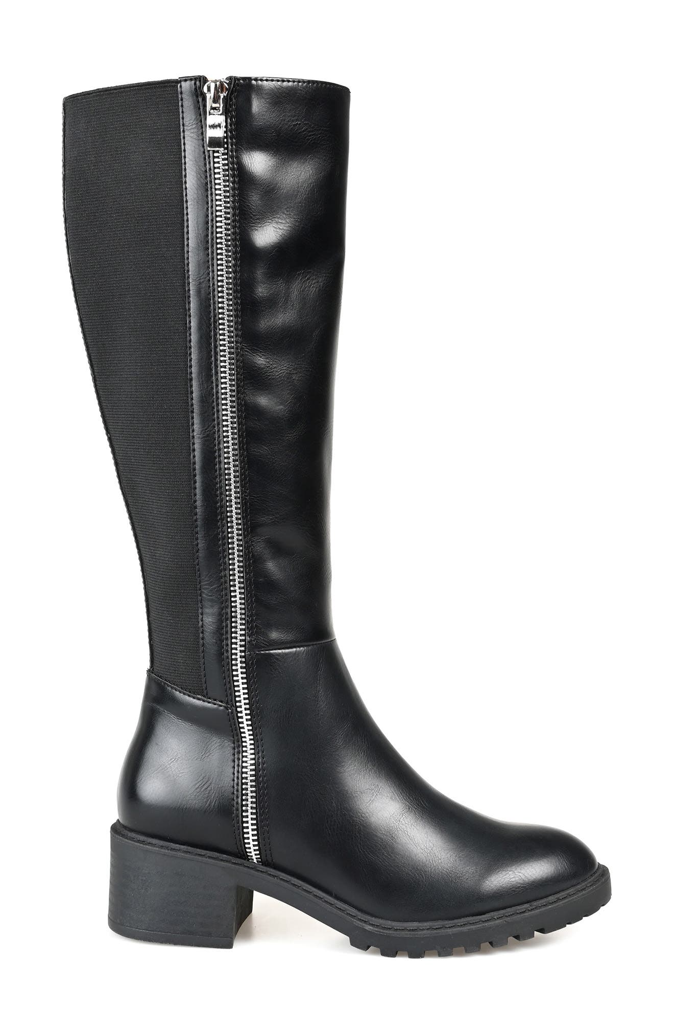 Journee Collection Morgaan Tall Boot, Alternate, color, 