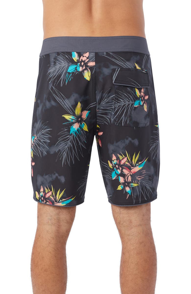 O'Neill Hyperfreak Mysto Scallop Board Shorts, Alternate, color, 