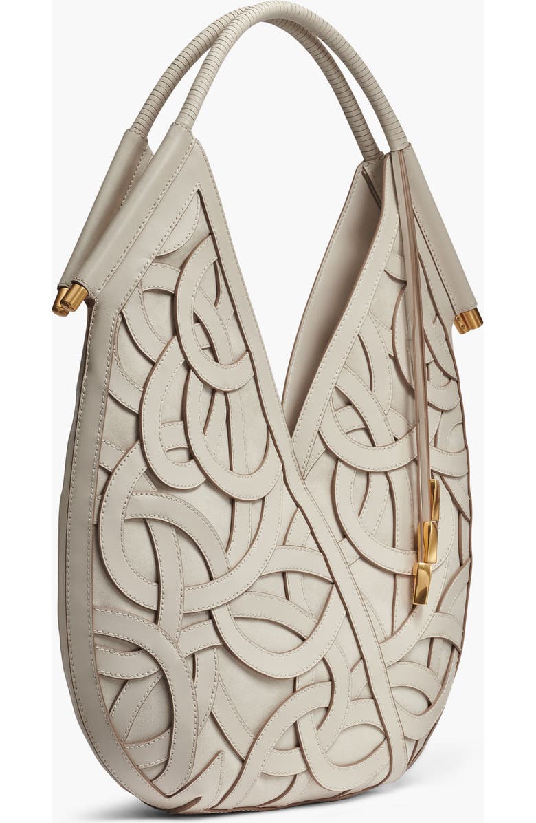 Donna Karan New York Baldwin Woven Floral Shoulder, Alternate, color,