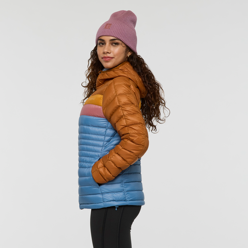 Cotopaxi Fuego Down Hooded Jacket In Multi