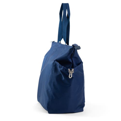 Bybba The Ripple Tote Bag In Navy Blue