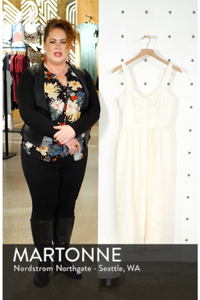 Linen Midi Dress video