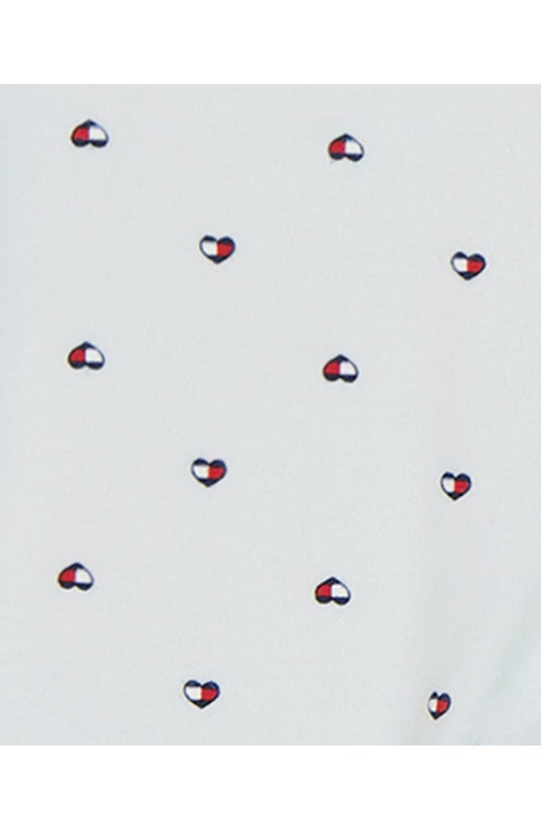 Tommy Hilfiger Tommy Heart Footie, Alternate, color, Open Green