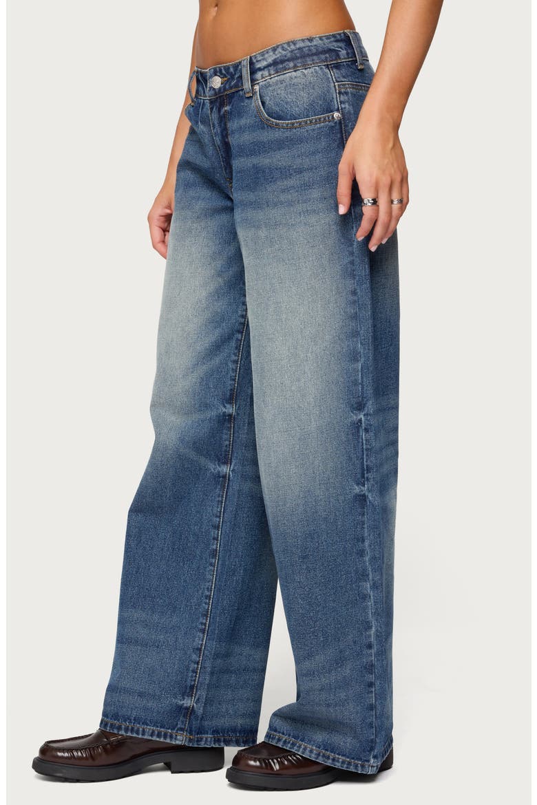 Raelynn Washed Low Rise Wide Leg Jeans, Alternate, color, MEDIUM-VINTAGE-INDIG