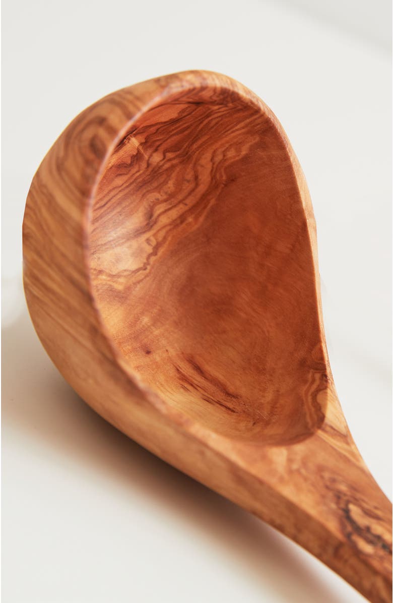 Verve Culture Olivewood Soup Ladle, Alternate, color, NO COLOR