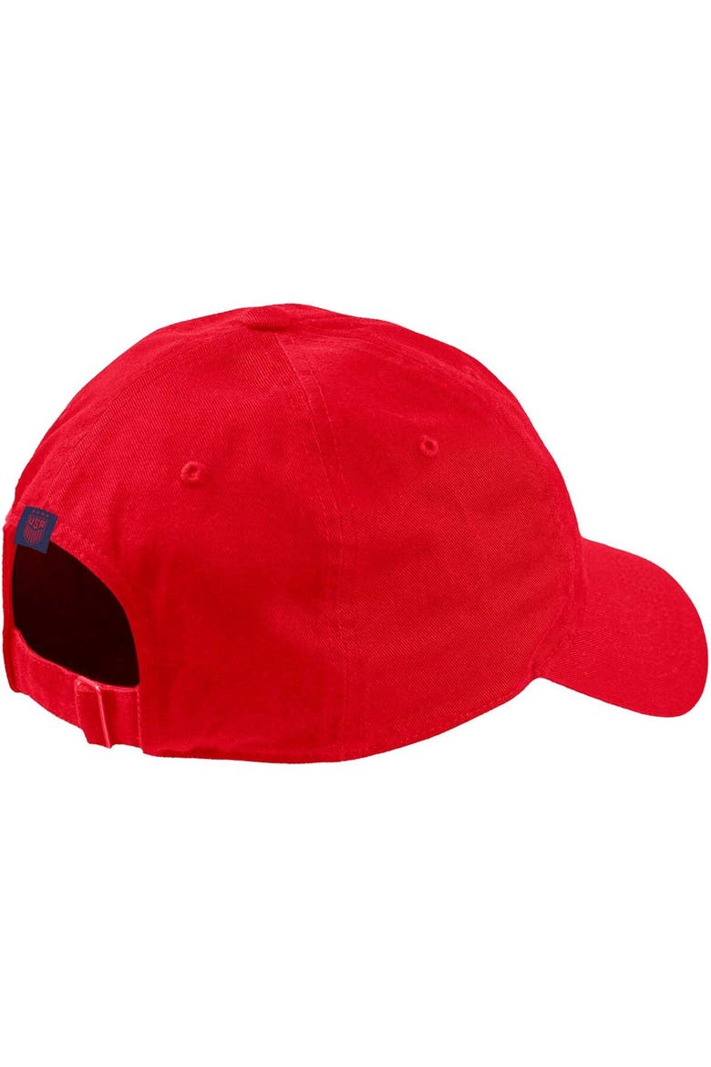 Men's Nike Red USWNT Campus Adjustable Hat, Alternate, color, Red