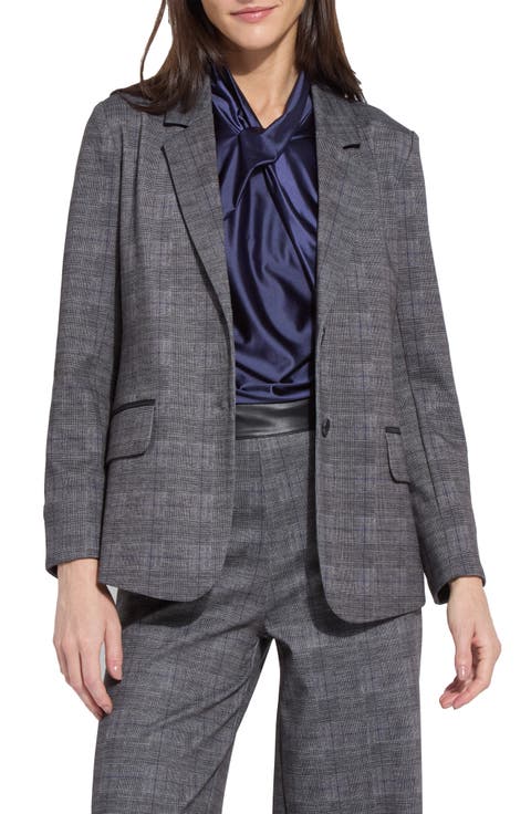 Everest Jacquard Ponte Blazer