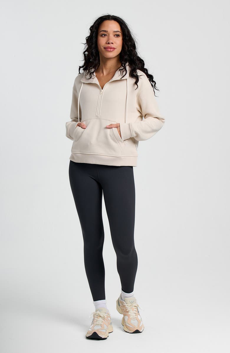 Free Fly Northcoast Fleece Half Zip Hoodie, Alternate, color, Stone