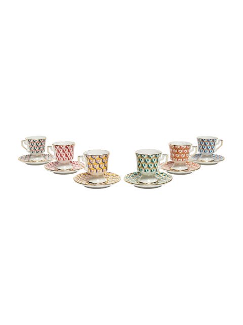 Espresso Cup Set Of 6 Cubi Mix