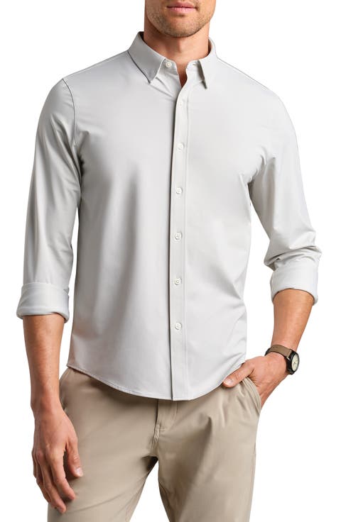 Commuter Classic Fit Stretch Button-Up Shirt