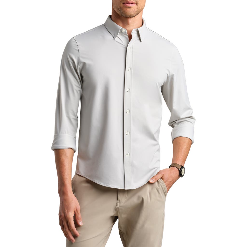 Rhone Commuter Classic Fit Stretch Button-up Shirt In White