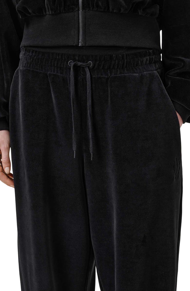 AllSaints Vin Velvet Sweatpants, Alternate, color, 