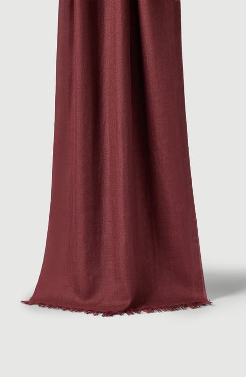 Cashmere And Silk Scarf